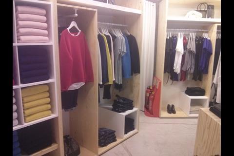 Fashion at F by French Connection in Old Street station